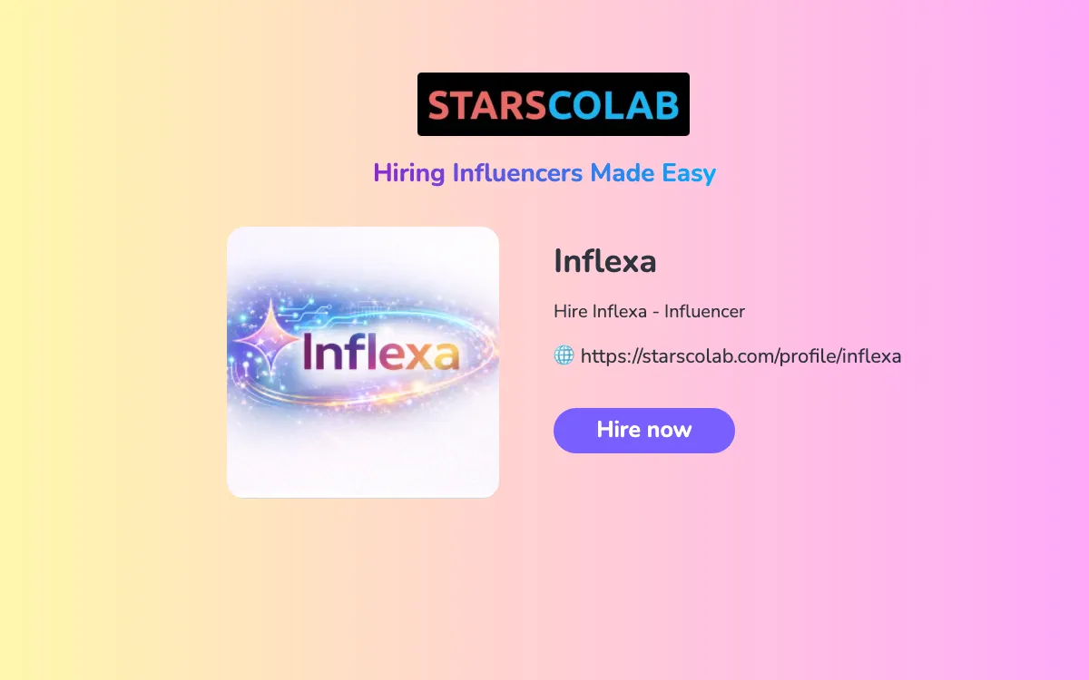 Inflexa Hire Inflexa – Agency in india | StarsColab